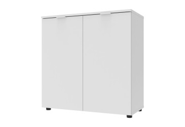 Фото Комод Doros Рон 3 2-дверный 80 см Белый