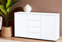 Фото 2 - Комод Doros Рон 5 2-дверный с 4 ящиками 140 см Белый