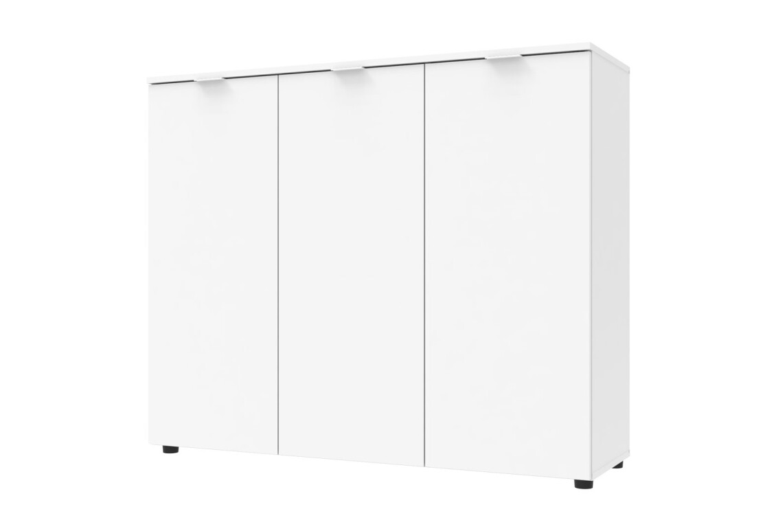 Фото Комод Doros Рон 6 3-дверный 120 см Белый