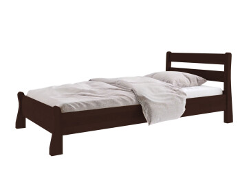 Фото Ліжко Arbor Drev Венеція 90х200, бук, венге