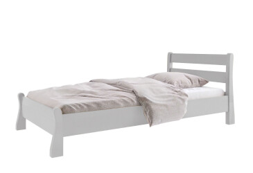 Фото Ліжко Arbor Drev Венеція 90х200, бук, сірий