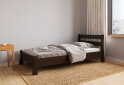 Image 2 - Ліжко Arbor Drev Венеція 90х200, бук, темний горіх
