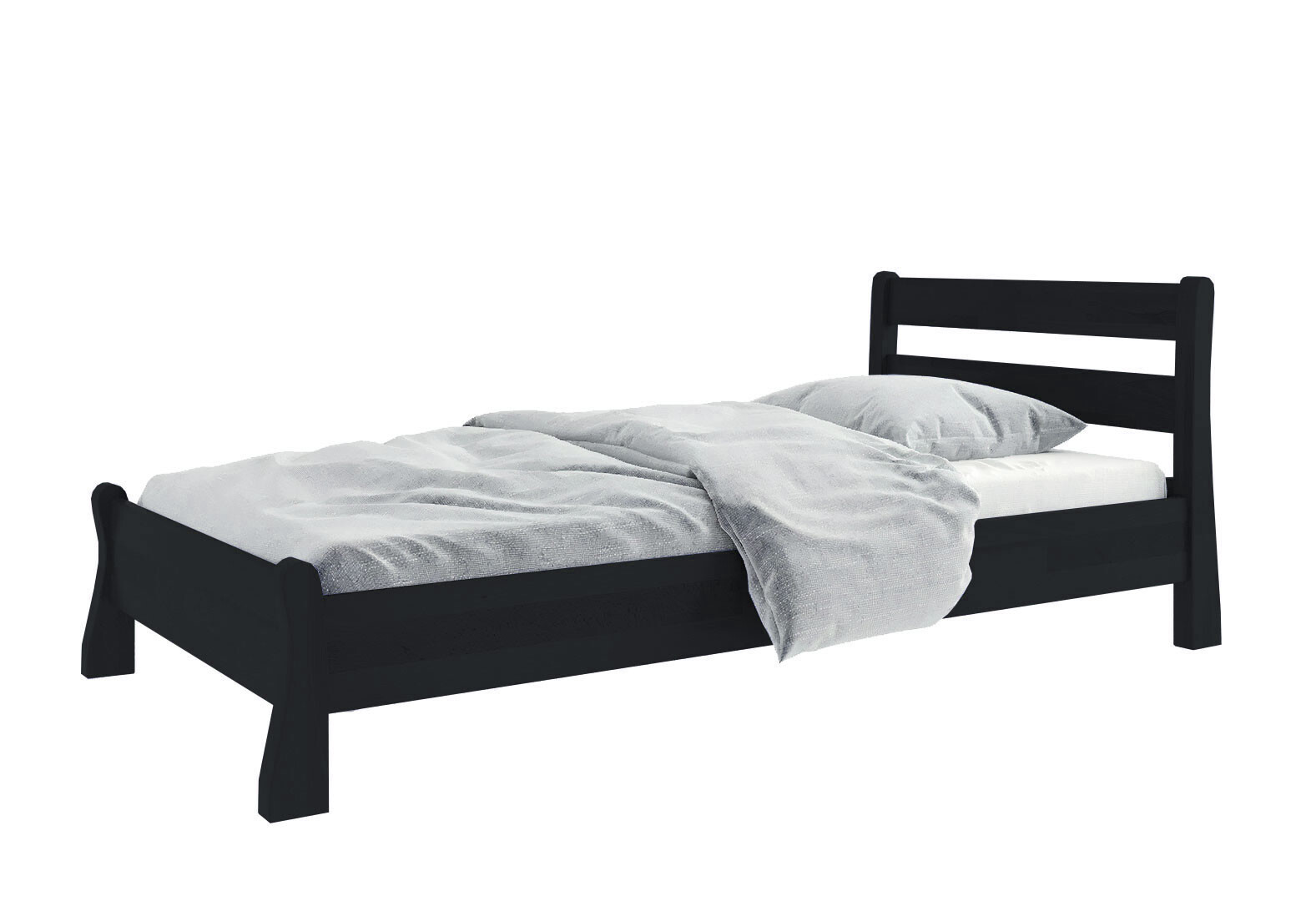 Фото 1 - Кровать Arbor Drev Венеция 90х190, бук, венге магия