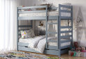 Image 3 - Ліжко двоярусне Arbor Drev Ріо 90х200, сосна, сірий
