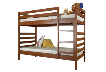 Фото Ліжко двоярусне Arbor Drev Ріо 90х190, бук, яблуня локарно