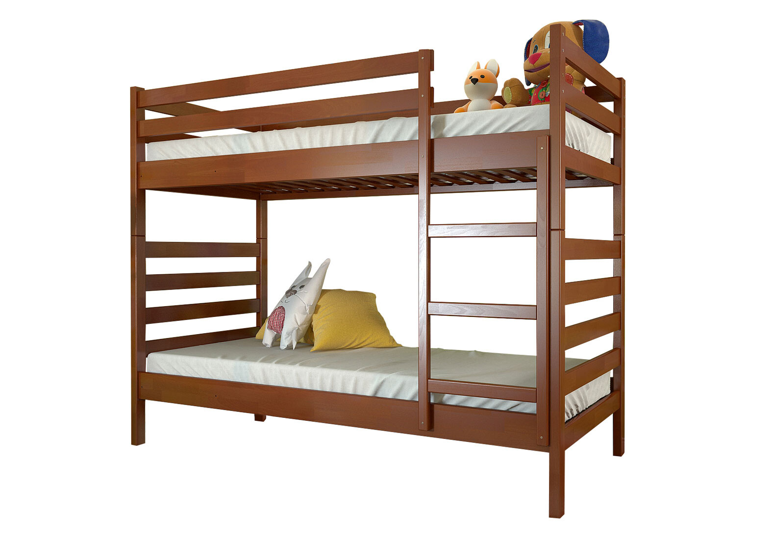 Фото 1 - Ліжко двоярусне Arbor Drev Ріо 90х190, сосна, яблуня локарно