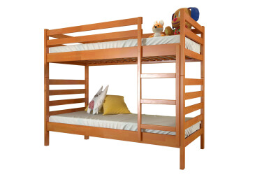 Фото Ліжко двоярусне Arbor Drev Ріо 90х200, бук, вільха