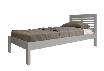 Фото Кровать Арбор Древ Шопен 90х190, сосна, серый