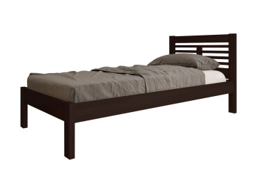 Фото Ліжко Arbor Drev Шопен 90х200, сосна, венге