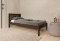 Image 3 - Ліжко Arbor Drev Шопен 90х200, сосна, темний горіх