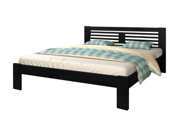 Фото Кровать Arbor Drev Шопен 140х190, сосна, венге магия