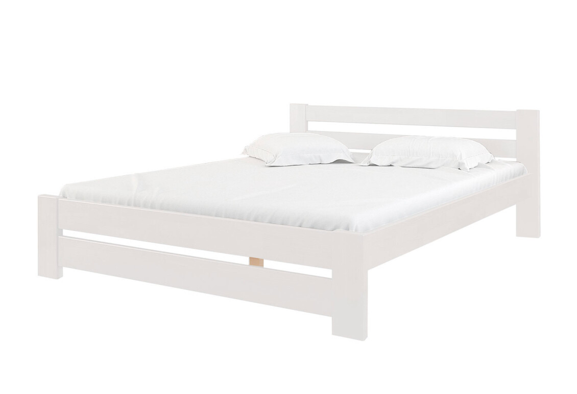 Фото Кровать Arbor Drev Симфония 140х200, бук, белый