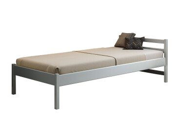 Фото Кровать Arbor Drev Соня сосна 80х200, серый