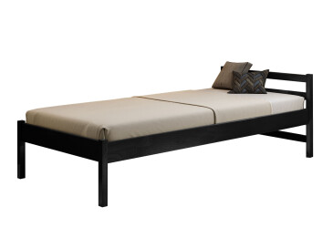 Фото Ліжко Arbor Drev Соня сосна 90х190, венге магія