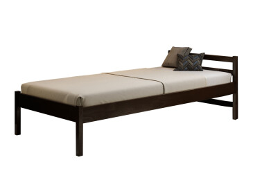 Фото Ліжко Arbor Drev Соня сосна 80х190, венге