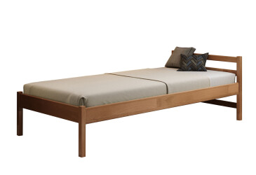 Фото Ліжко Arbor Drev Соня сосна 80х190, горіх