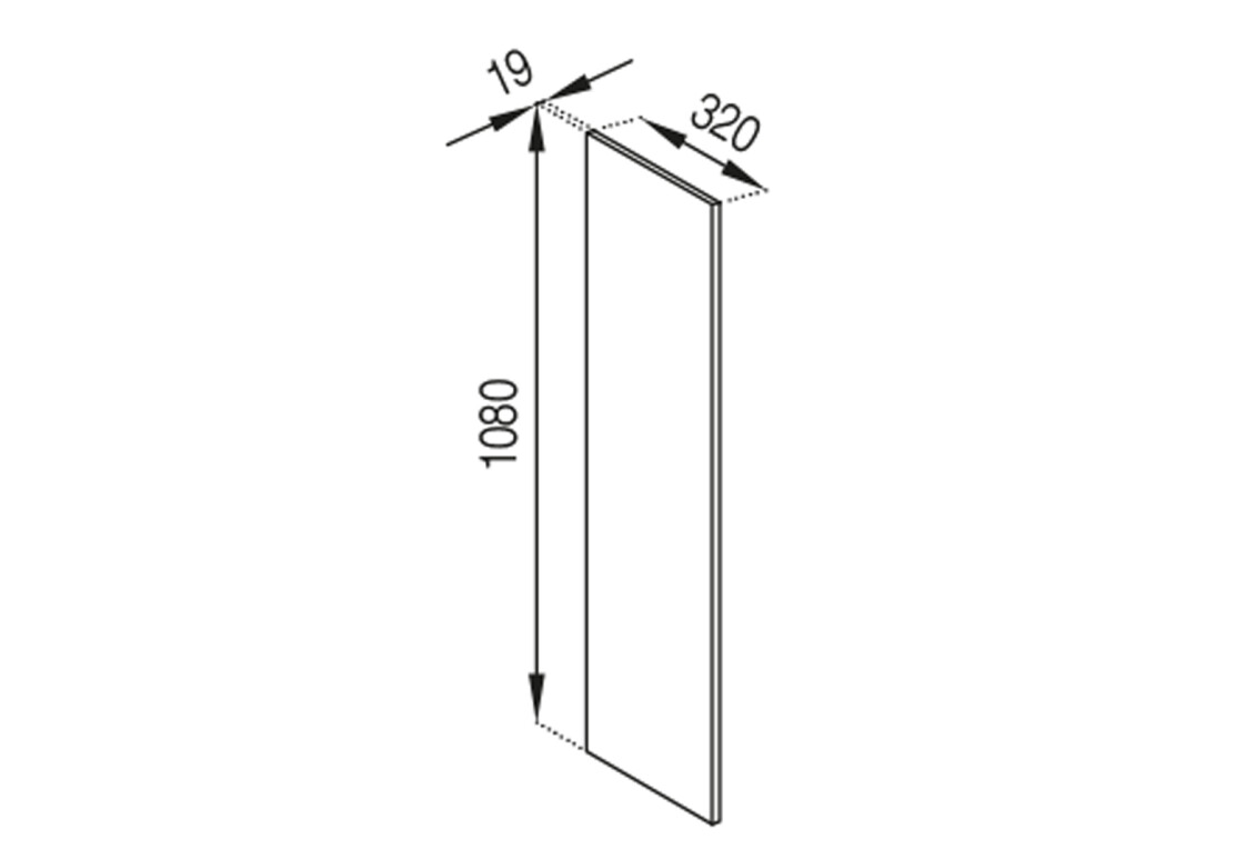 Фото В+А панель (h-720) Тина Svit Mebliv