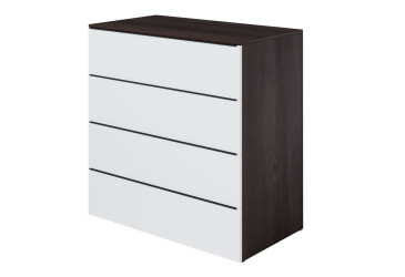 Фото Комод Moreli Грант (ТХ04) з шухлядами 100 см венге магія / білий