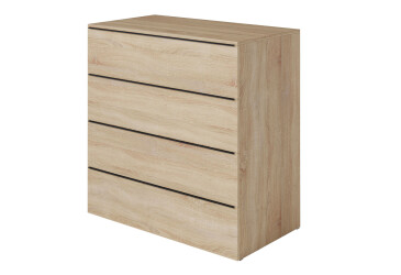 Фото Комод Moreli Грант (ТХ04) з шухлядами 100 см дуб сонома