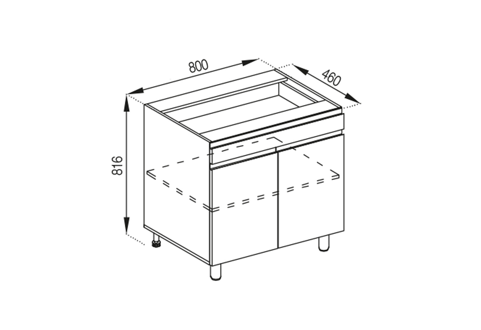 Фото 1 - Н 80 ДШ LUX Тина Svit Mebliv