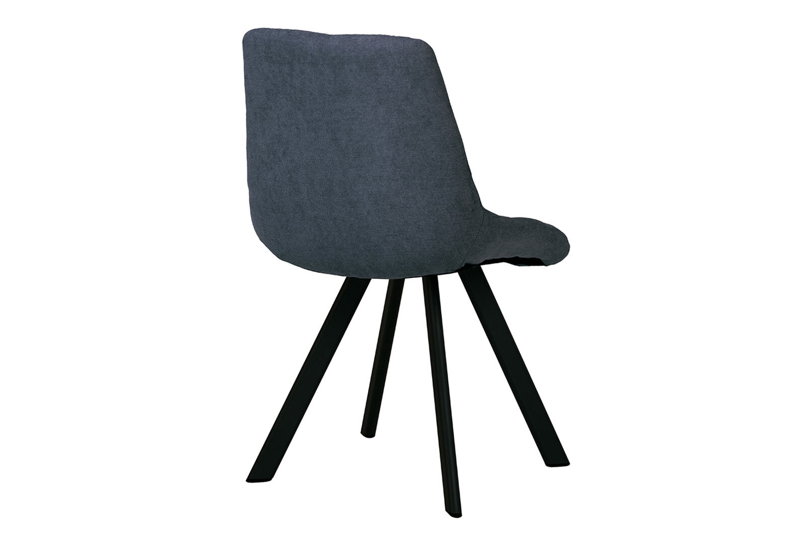 Фото 4 - Стілець кухонний Новий Стиль Nicole 4L Black SQR (Box-2) 57x53x87 см м'який / комплект 2шт soro_95