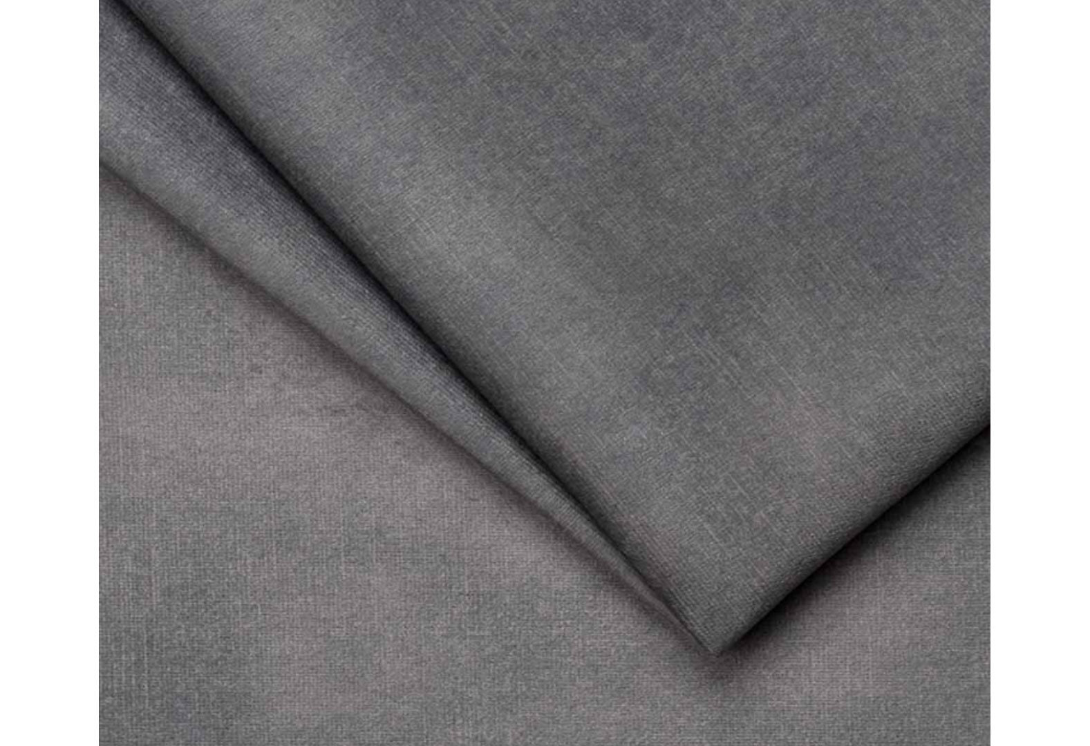 Фото 2 - Стул кухонный Новый Стиль Nicole 4L Black SQR (Box-2) 57x53x87 см мягкий / комплект 2шт Обивка: Palladium 16 Grey