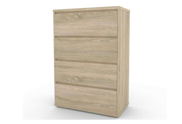 Фото Комод Art In Head Light з 4 шухлядами 80 см дуб сонома