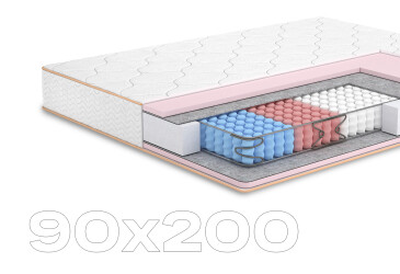 Фото Матрас Камелия / Camelia двухсторонний (коллекция Butterfly) 90х200 Матролюкс