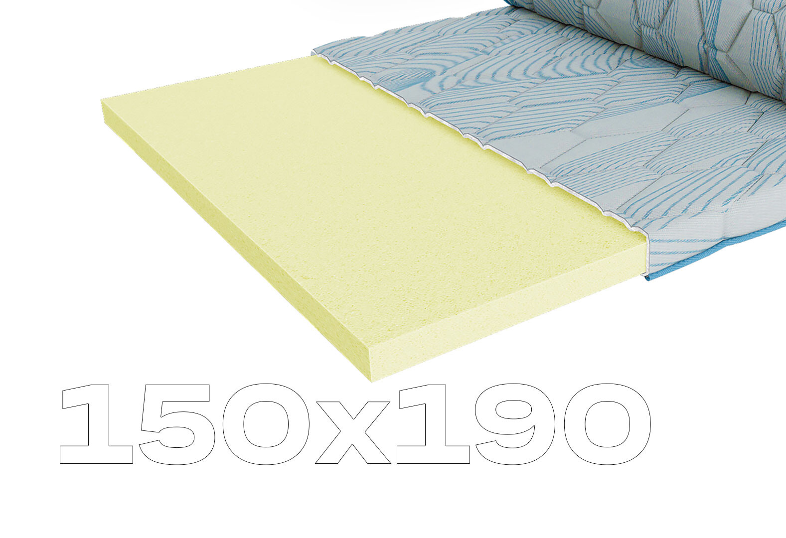 Фото 1 - Матрац Сіті Бронкс / City Bronx 150х190 ЕММ