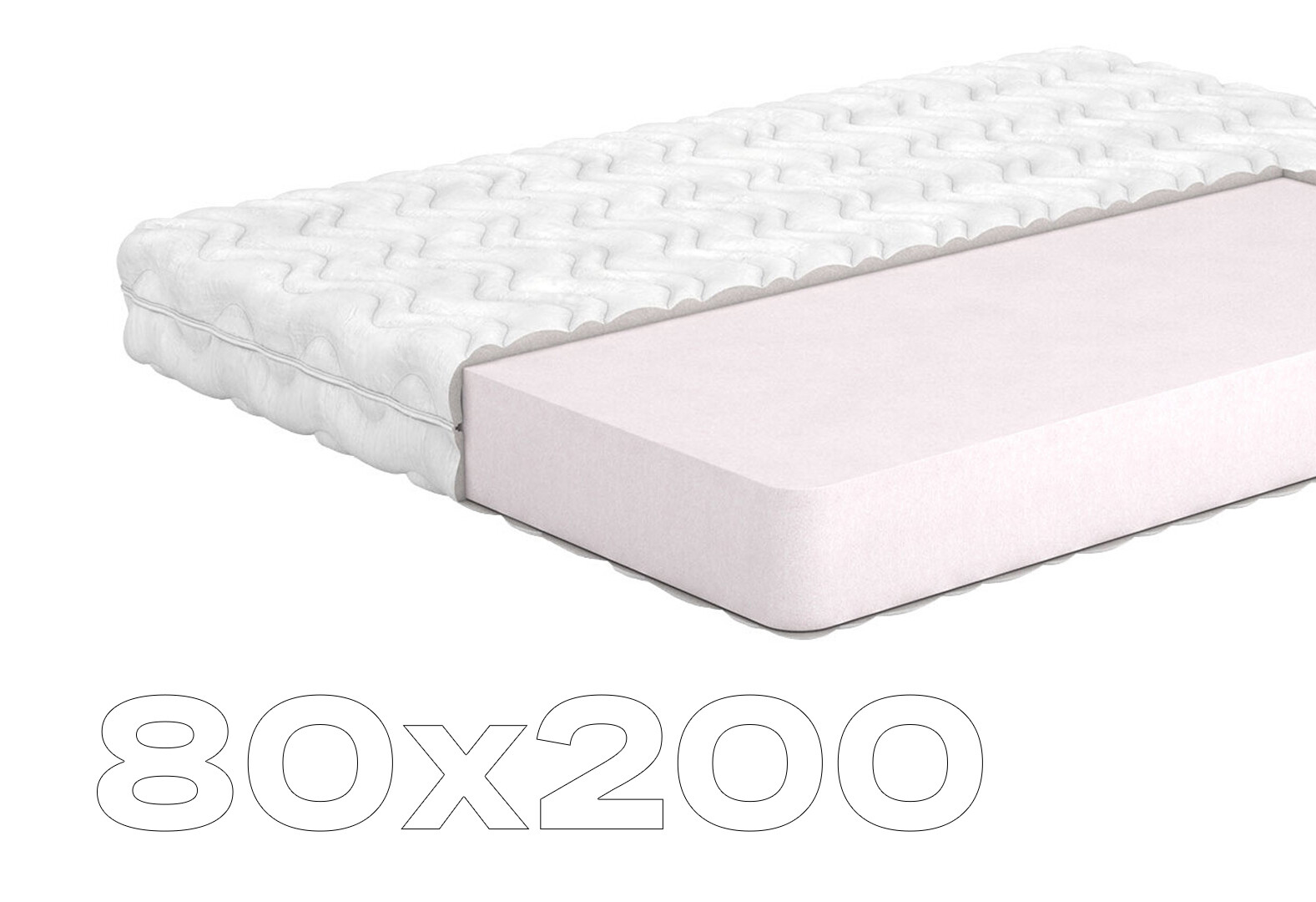 Фото 1 - Матрац Brugge / Брюгге (серія Belgian Technologies) 80х200 Matroluxe