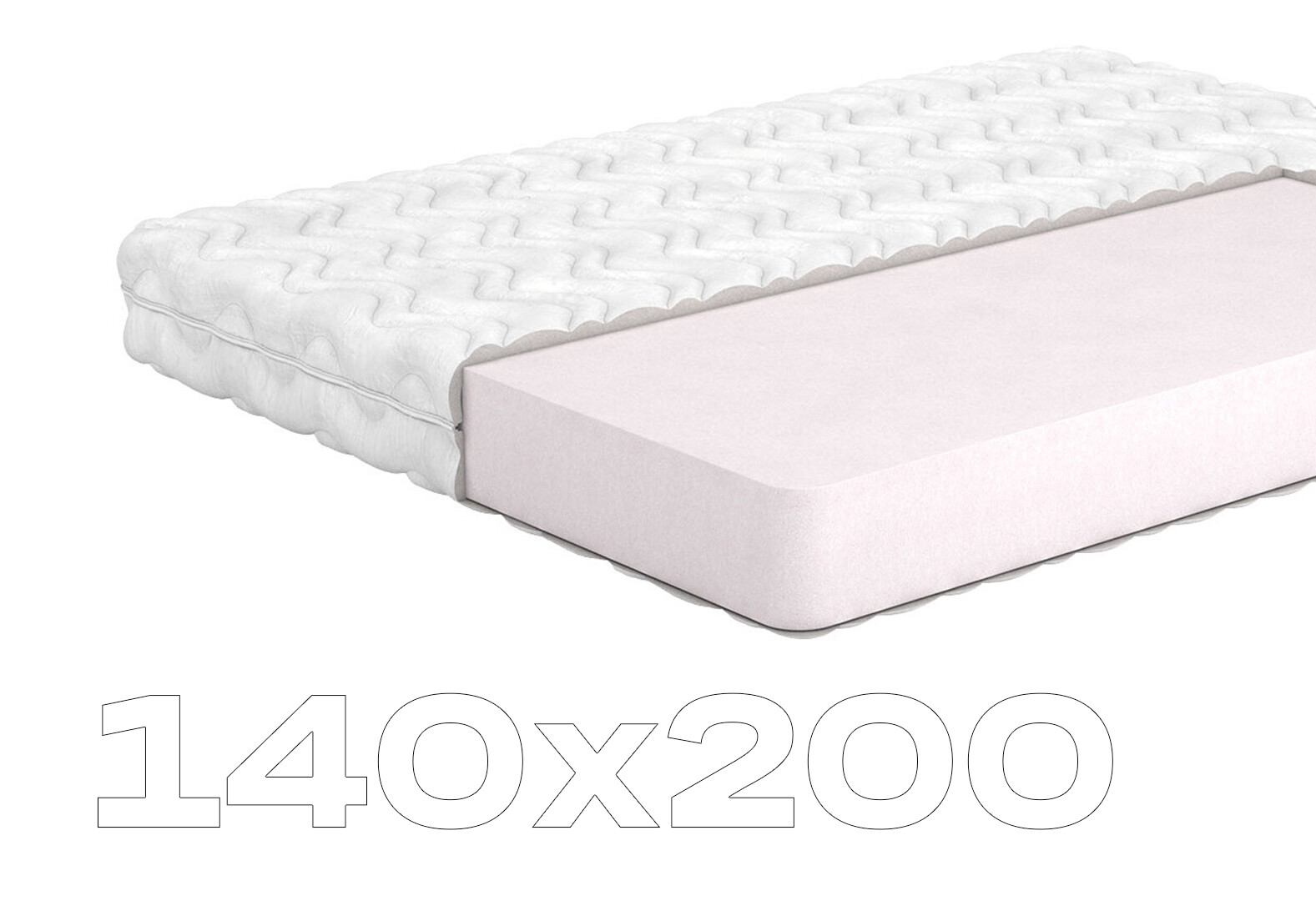 Фото 1 - Матрац Brugge / Брюгге (серія Belgian Technologies) 140х200 Matroluxe