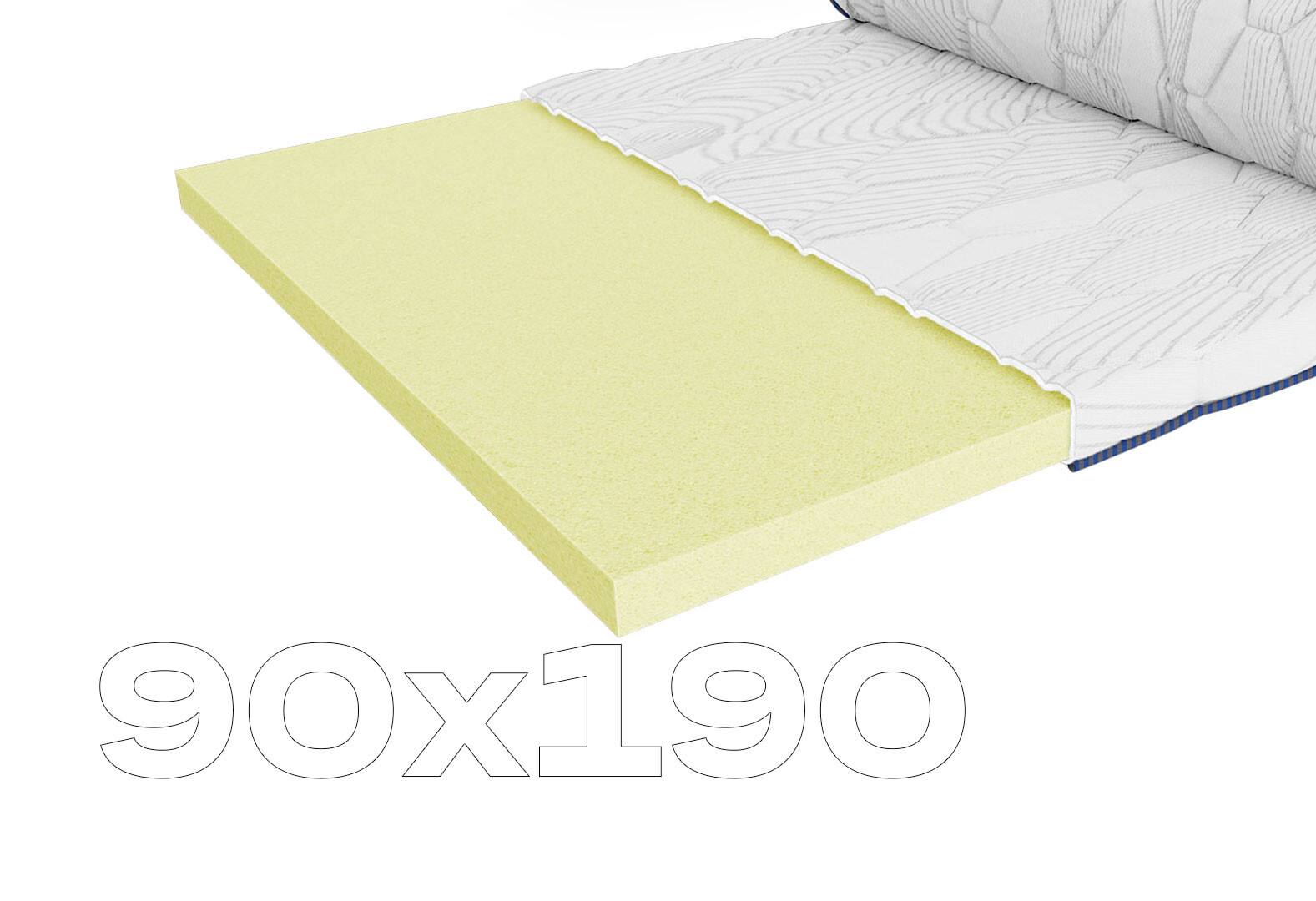 Фото 1 - Матрас Фридом Мини / Freedom Mini (скрученный) 90х190 ЕММ