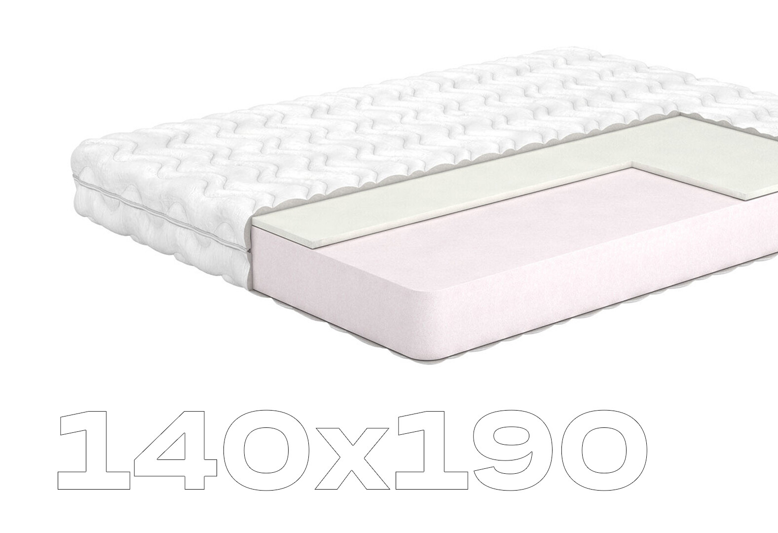 Фото 1 - Матрас Mons / Монс (серия Belgian Technologies) 140х190 Матролюкс