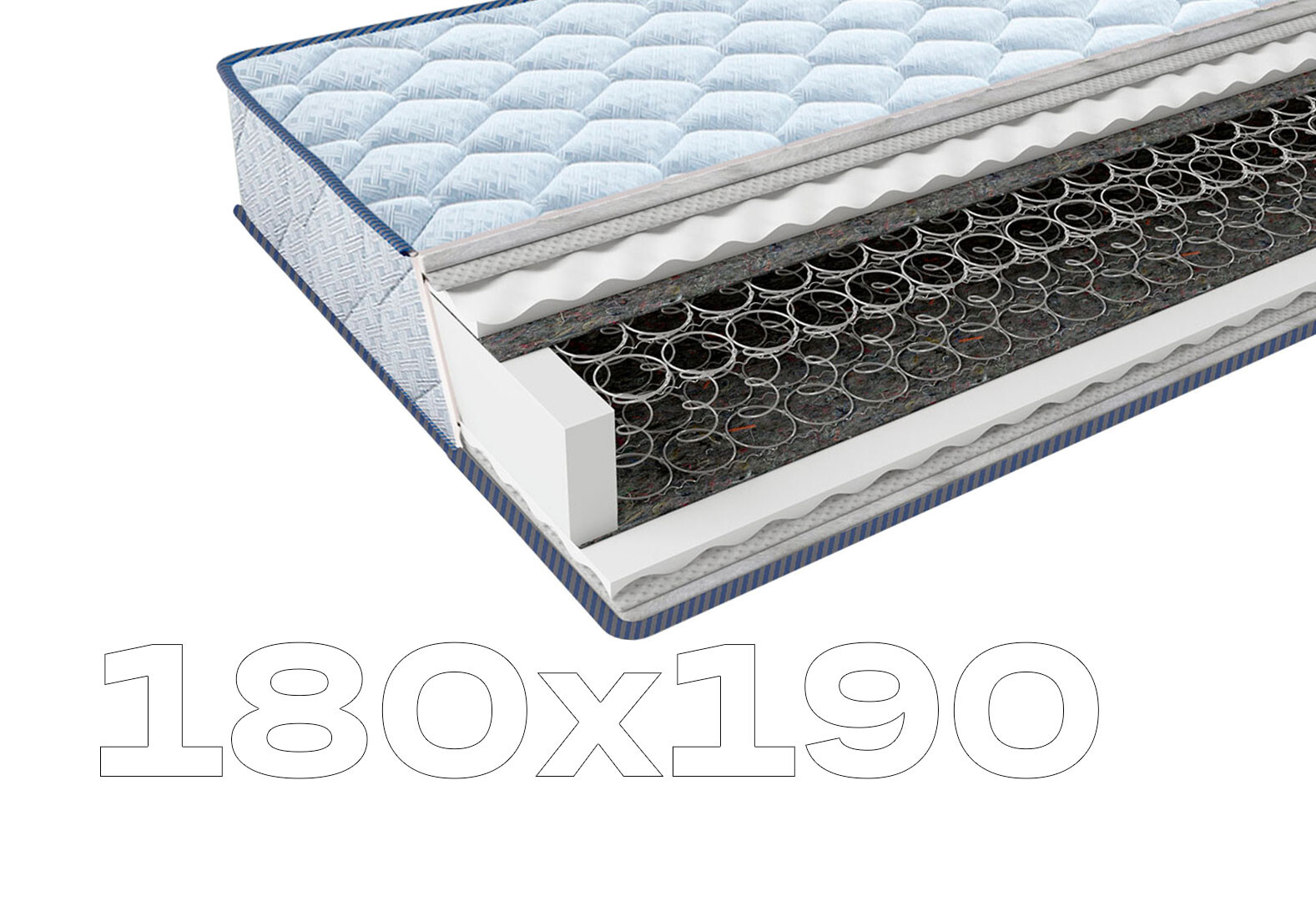 Фото 1 - Матрац Фрідом Хард / Freedom Hard 180х190 ЕММ