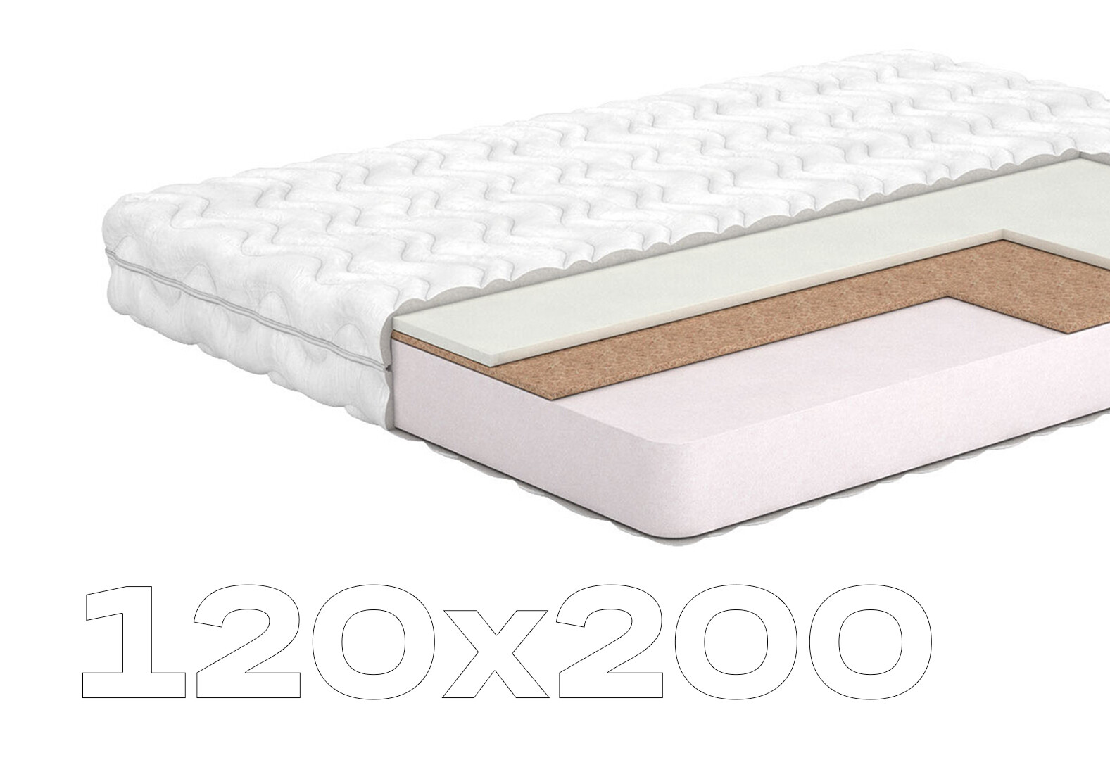 Фото 1 - Матрац Arlon / Арлон (серія Belgian Technologies) 120х200 Matroluxe