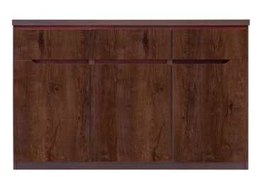 Фото Комод ВМК Джули 3-дверный с 3 ящиками 137 см