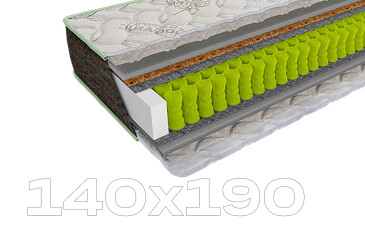 Фото Матрас Sleep&Fly ORGANIC Verso / Версо 140х190 ЕММ