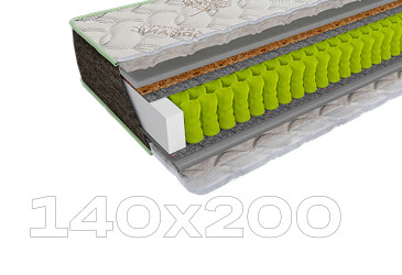 Фото Матрас Sleep&Fly ORGANIC Verso / Версо 140х200 ЕММ