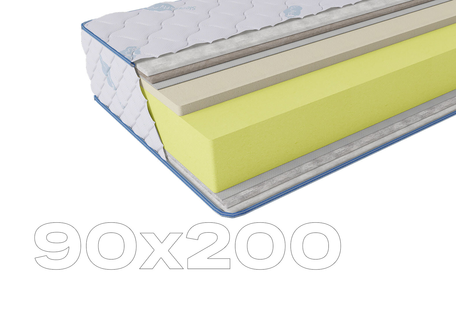 Фото 1 - Матрас Comby New / Комби Нью Sleep&Fly SF 90х200 ЕММ