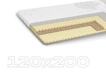 Фото Матрац Дитячий Бейбі Квін / Baby Queen 120х200 Matroluxe