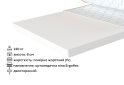 Image 2 - Матрац Sleep&Fly mini топпер Flex Mini / Флекс Міні (чохол з жаккарду) 80х200 ЕММ