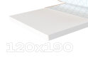 Image 1 - Матрац Sleep&Fly mini топпер Flex Mini / Флекс Міні (чохол з жаккарду) 120х190 ЕММ