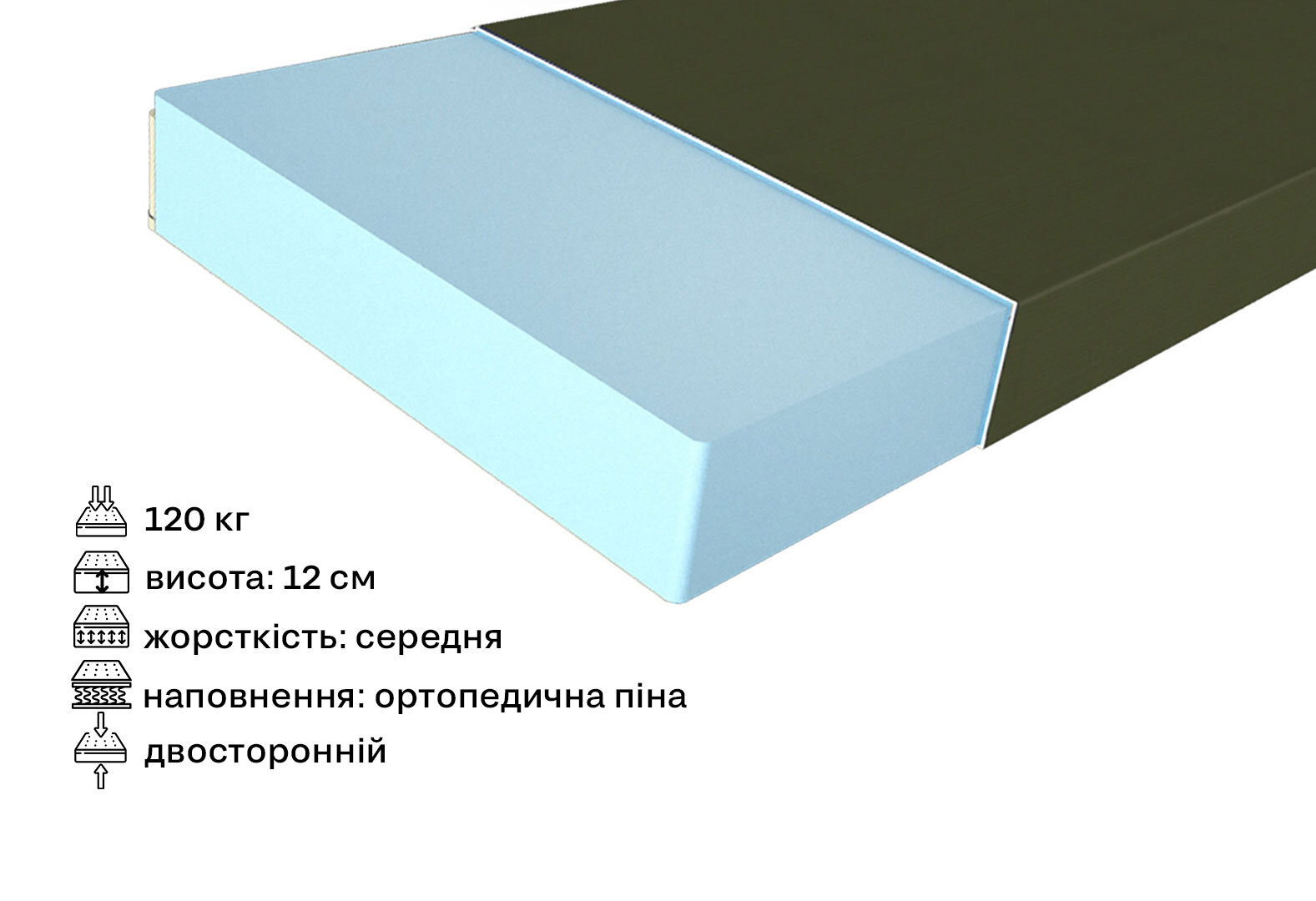 Фото 2 - Матрас Ortomed Flex / Ортомед Флекс 140х200 ЕММ