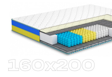 Фото Матрац Заграва (серія Мрія) 160х200 Matroluxe