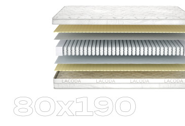 Фото Матрац Міу / Miu (серія Lacoda) 80х190 Matroluxe