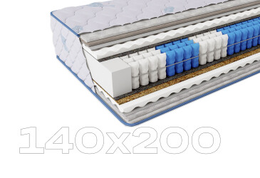 Фото Матрац Sleep&Fly Daily 2 в 1 / Дейлі 2 в 1 (чохол з жаккарду) SF 140х200 ЕММ