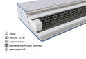 Image 2 - Матрас Sleep&Fly Standart Plus / Стандарт Плюс (чехол из жаккарда) SF 90х200 ЕММ
