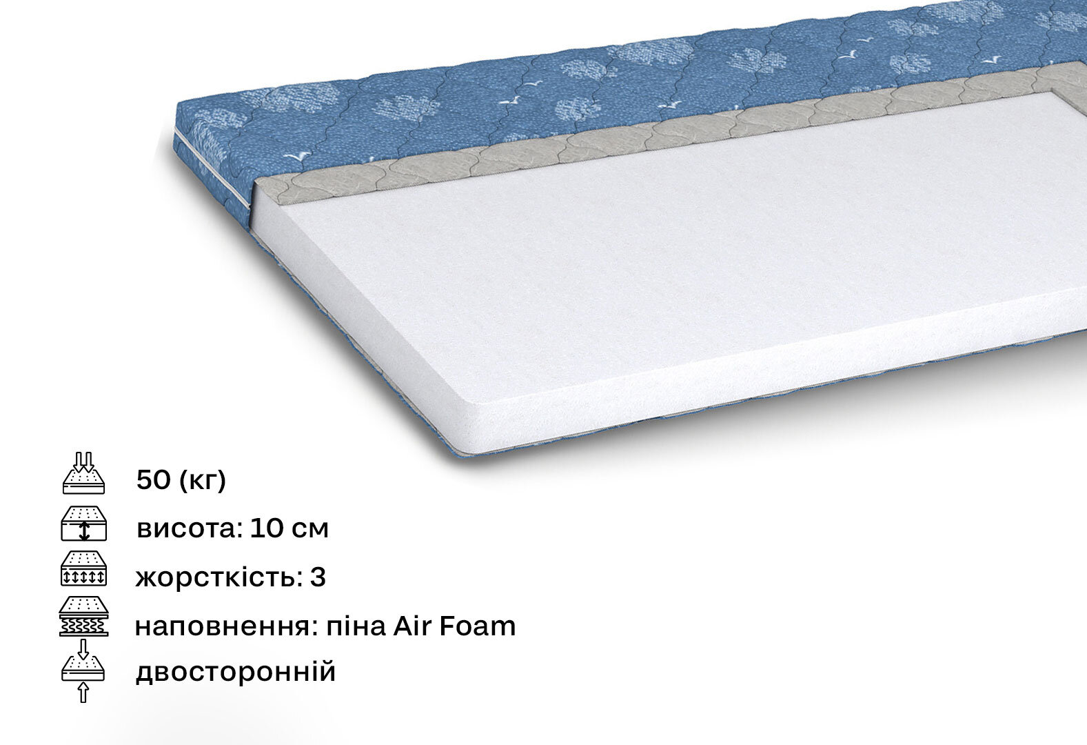 Фото 2 - Матрас Детский Симба / Simba 90х190 Матролюкс