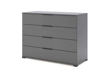 Image Комод MiroMark Doni / Доні з 4 шухлядами 110 см графіт
