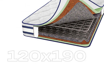 Фото Матрац Сапфір 3D 120х190 Світ Меблів